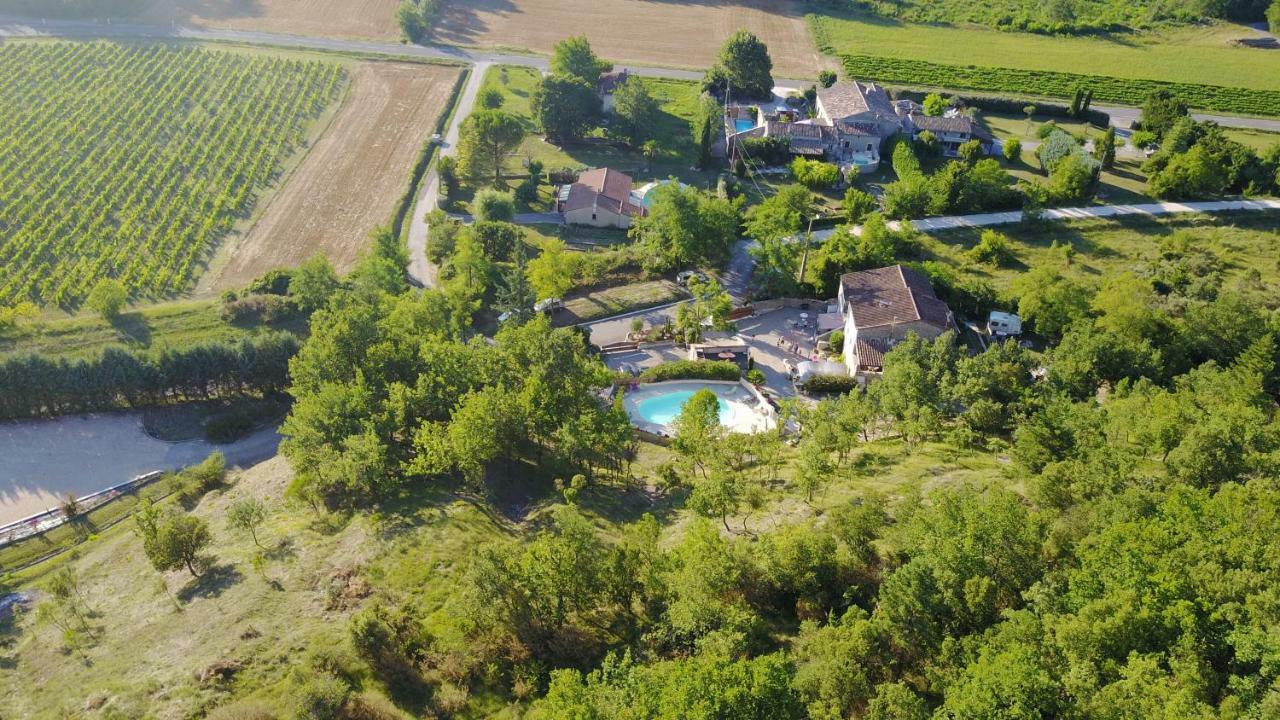Le Mas De La Colombe Grospierres Buitenkant foto